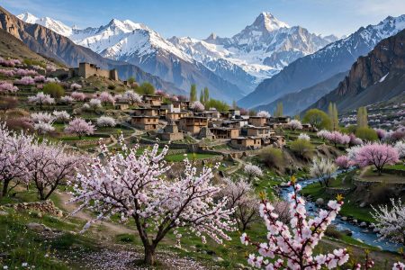 Apricot Blossom Season in Hunza & Nagar