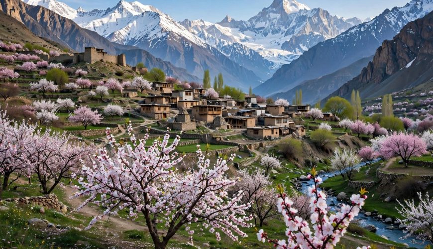 Apricot Blossom Season in Hunza & Nagar