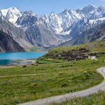 Gilgit-Baltistan mountain valley and lake for a travel budget guide