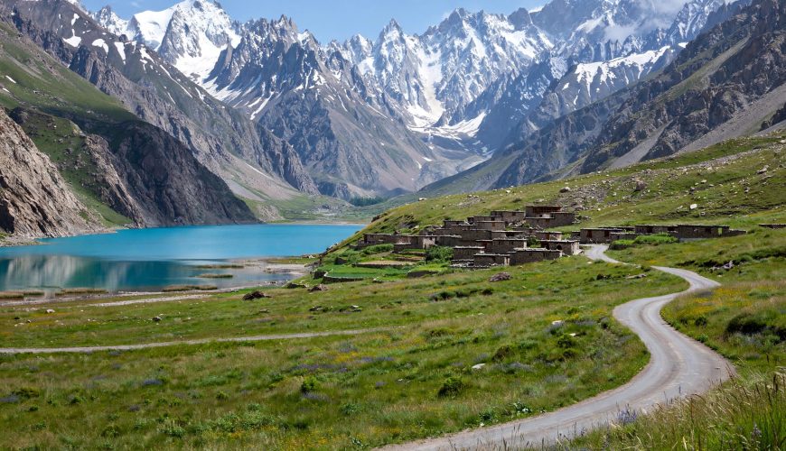 Gilgit-Baltistan mountain valley and lake for a travel budget guide