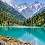 Naltar Valley lake scene